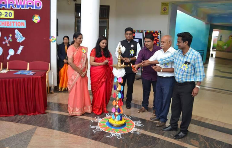 Inter School Science Exhibition at KLE School, Dharwad. 