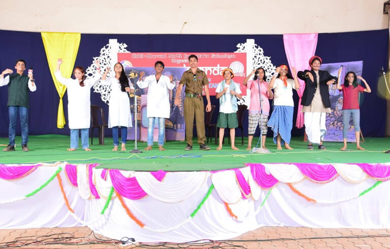 Inter School Skit Competition at Bala Vinayaka Vidyaniketan, Gadag. 